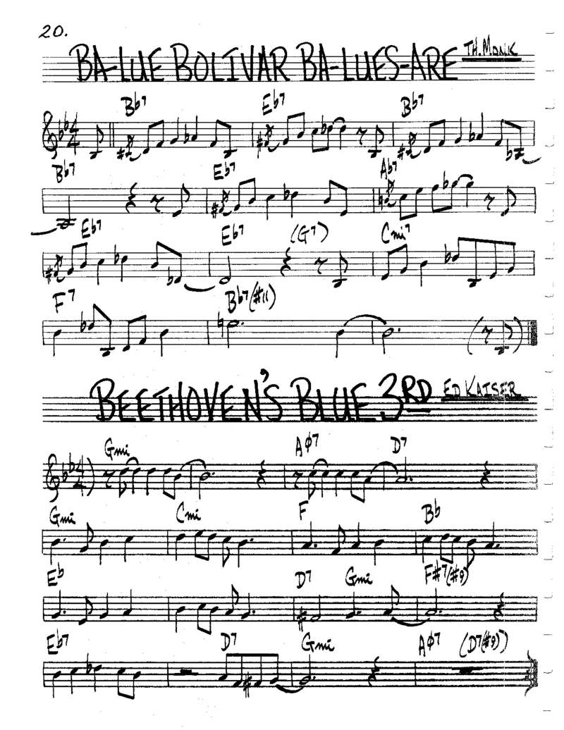 TheRealBookVolume-2-C'AllNew'_一万首著名钢琴曲谱哈农贝多芬合集视频教学电子版高清无水印可打印_07各风格钢琴谱合集_JazzPiano_原版钢琴教材附音频