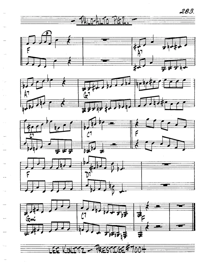 TheRealBookVolume-2-C'AllNew'_一万首著名钢琴曲谱哈农贝多芬合集视频教学电子版高清无水印可打印_07各风格钢琴谱合集_JazzPiano_原版钢琴教材附音频