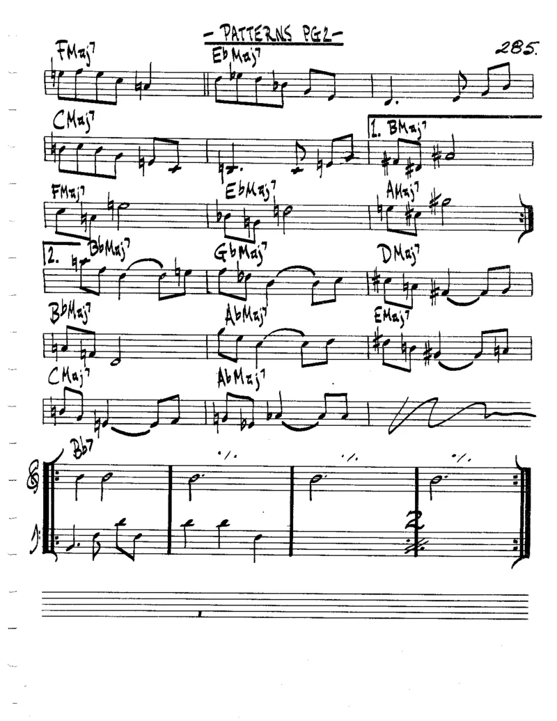 TheRealBookVolume-2-C'AllNew'_一万首著名钢琴曲谱哈农贝多芬合集视频教学电子版高清无水印可打印_07各风格钢琴谱合集_JazzPiano_原版钢琴教材附音频