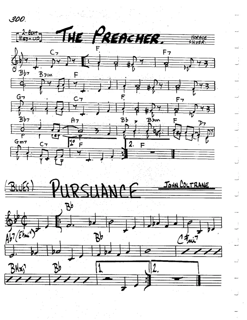 TheRealBookVolume-2-C'AllNew'_一万首著名钢琴曲谱哈农贝多芬合集视频教学电子版高清无水印可打印_07各风格钢琴谱合集_JazzPiano_原版钢琴教材附音频