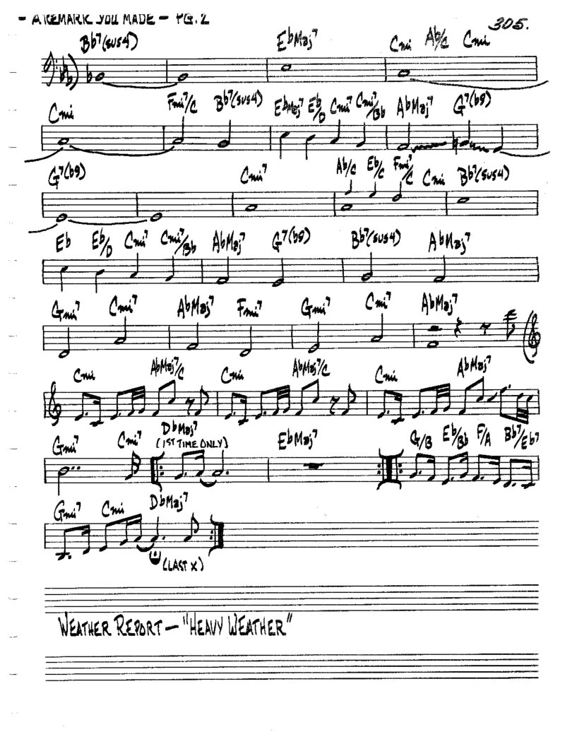 TheRealBookVolume-2-C'AllNew'_一万首著名钢琴曲谱哈农贝多芬合集视频教学电子版高清无水印可打印_07各风格钢琴谱合集_JazzPiano_原版钢琴教材附音频