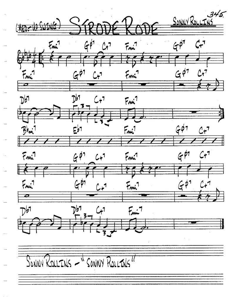 TheRealBookVolume-2-C'AllNew'_一万首著名钢琴曲谱哈农贝多芬合集视频教学电子版高清无水印可打印_07各风格钢琴谱合集_JazzPiano_原版钢琴教材附音频