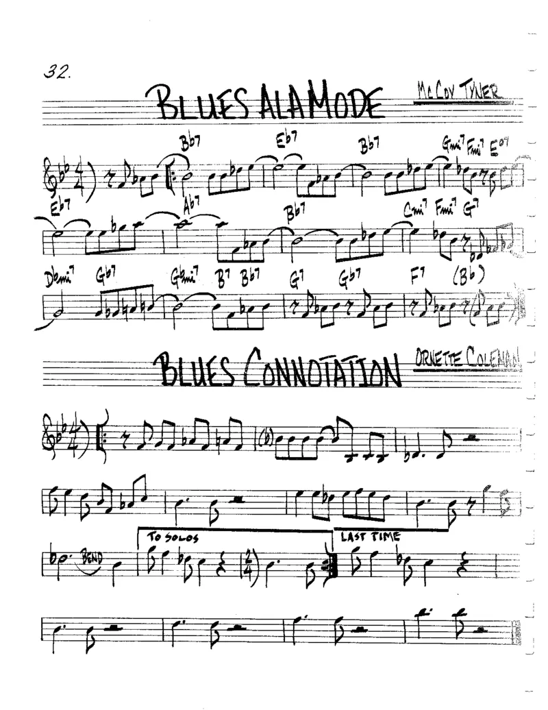 TheRealBookVolume-2-C'AllNew'_一万首著名钢琴曲谱哈农贝多芬合集视频教学电子版高清无水印可打印_07各风格钢琴谱合集_JazzPiano_原版钢琴教材附音频