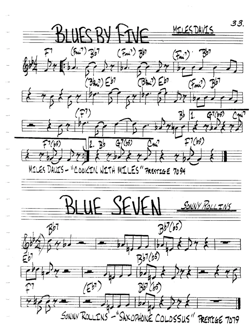 TheRealBookVolume-2-C'AllNew'_一万首著名钢琴曲谱哈农贝多芬合集视频教学电子版高清无水印可打印_07各风格钢琴谱合集_JazzPiano_原版钢琴教材附音频