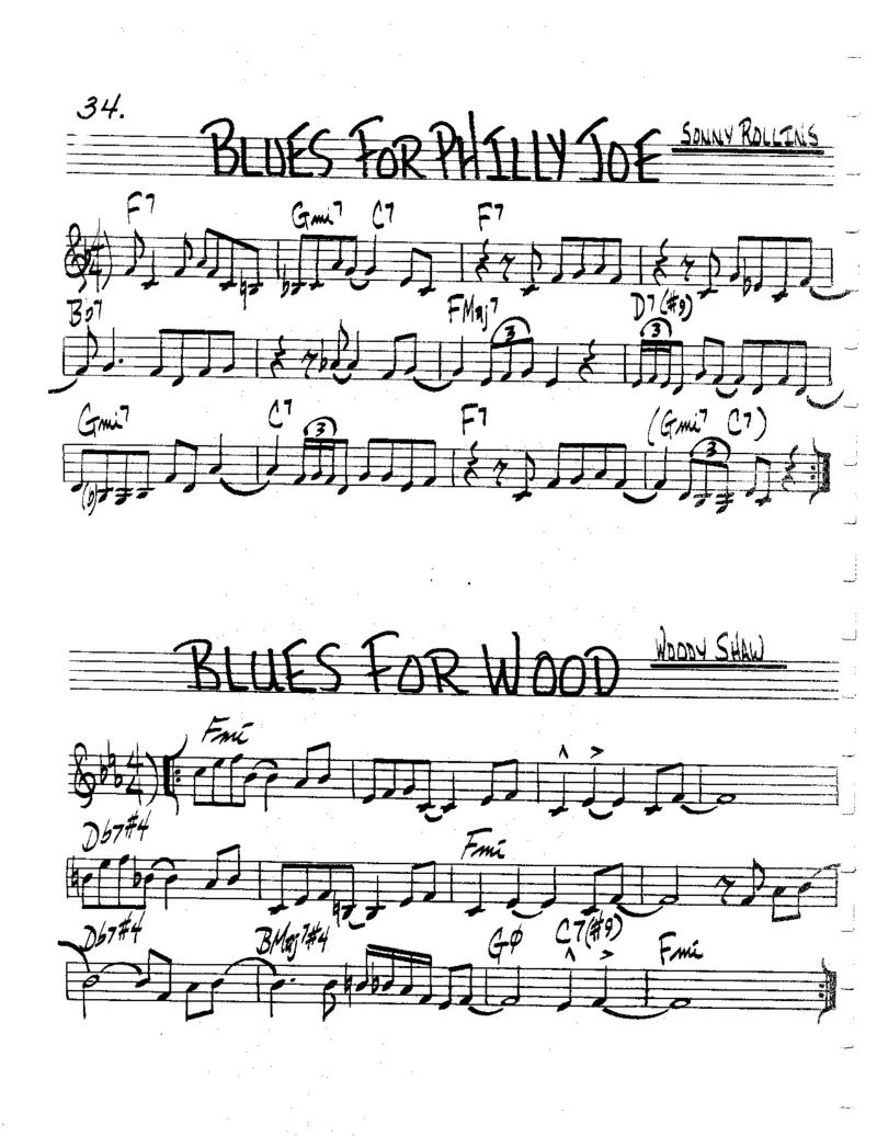 TheRealBookVolume-2-C'AllNew'_一万首著名钢琴曲谱哈农贝多芬合集视频教学电子版高清无水印可打印_07各风格钢琴谱合集_JazzPiano_原版钢琴教材附音频