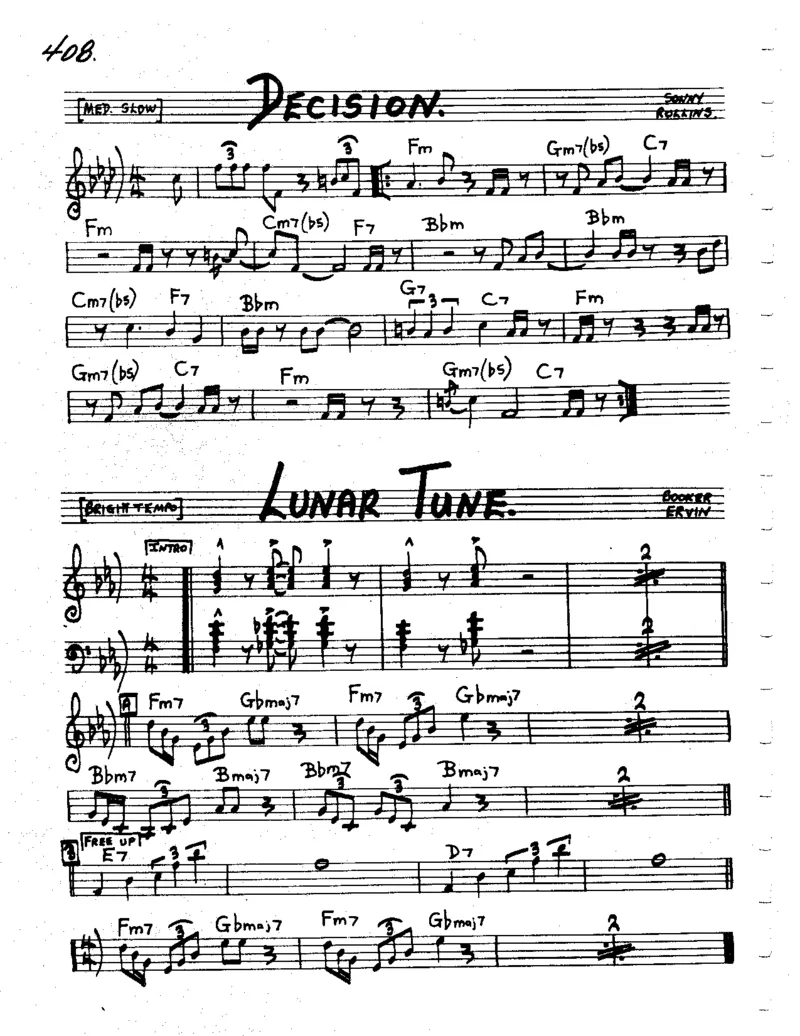 TheRealBookVolume-2-C'AllNew'_一万首著名钢琴曲谱哈农贝多芬合集视频教学电子版高清无水印可打印_07各风格钢琴谱合集_JazzPiano_原版钢琴教材附音频