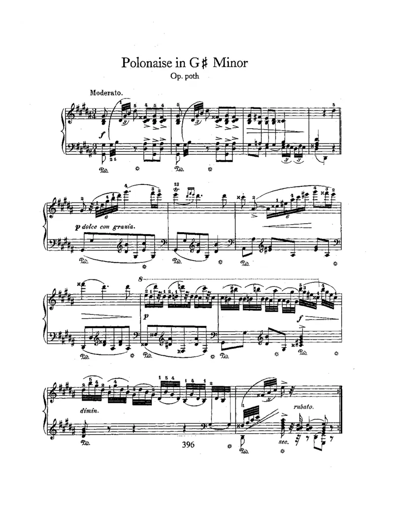 Polonaiseing#,Opph_一万首著名钢琴曲谱哈农贝多芬合集视频教学电子版高清无水印可打印_1古典钢琴知名音乐家谱_肖邦钢琴谱全集_波兰舞曲_遗作(未编号)