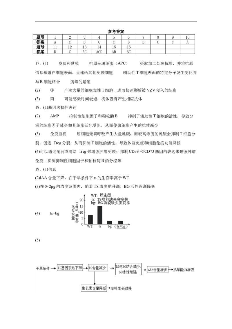 湖南省岳阳市汨罗市第二中学2025-2026学年高二上学期12月月考生物试题（含答案）_2024-2025高二（7-7月题库）_2026年1月高二