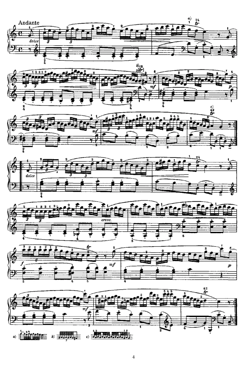 PianoSonataNo1inC_NoRestriction_一万首著名钢琴曲谱哈农贝多芬合集视频教学电子版高清无水印可打印_1古典钢琴知名音乐家谱_海顿钢琴谱全集_奏鸣曲