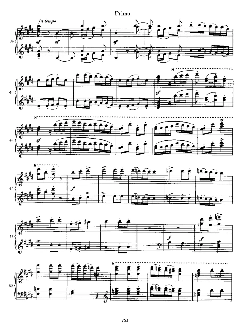 HungarianDanceNo10inE_一万首著名钢琴曲谱哈农贝多芬合集视频教学电子版高清无水印可打印_1古典钢琴知名音乐家谱_勃拉姆斯钢琴谱全集_匈牙利舞曲四手联弹版