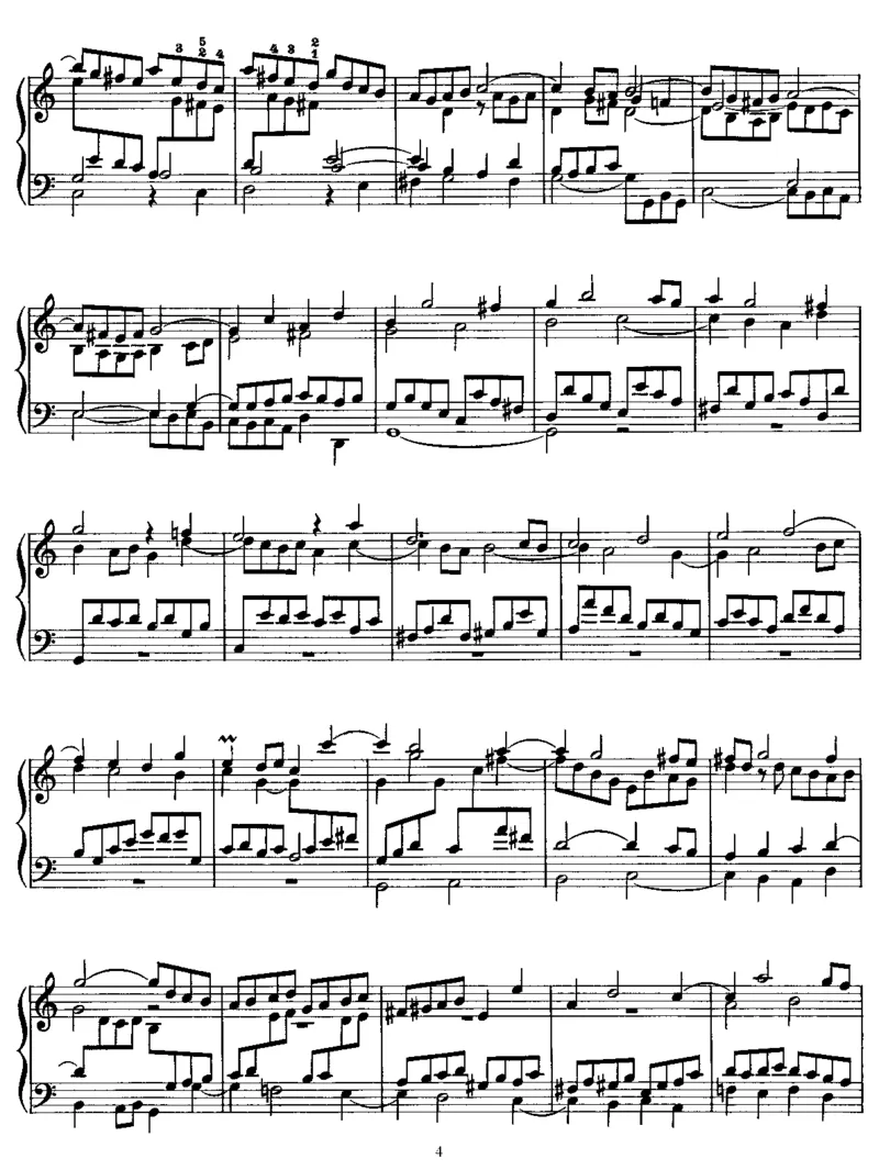 PreludeandFugueinC,BWV545(Bach)_一万首著名钢琴曲谱哈农贝多芬合集视频教学电子版高清无水印可打印_1古典钢琴知名音乐家谱_李斯特钢琴谱全集_改编巴赫