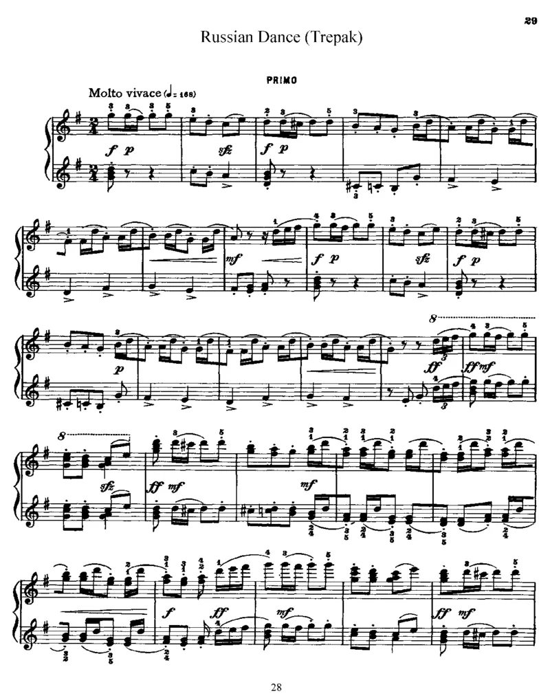 TheNutcrackerSuite,Op71a(4Hands)_一万首著名钢琴曲谱哈农贝多芬合集视频教学电子版高清无水印可打印_1古典钢琴知名音乐家谱_柴科夫斯基钢琴谱全集