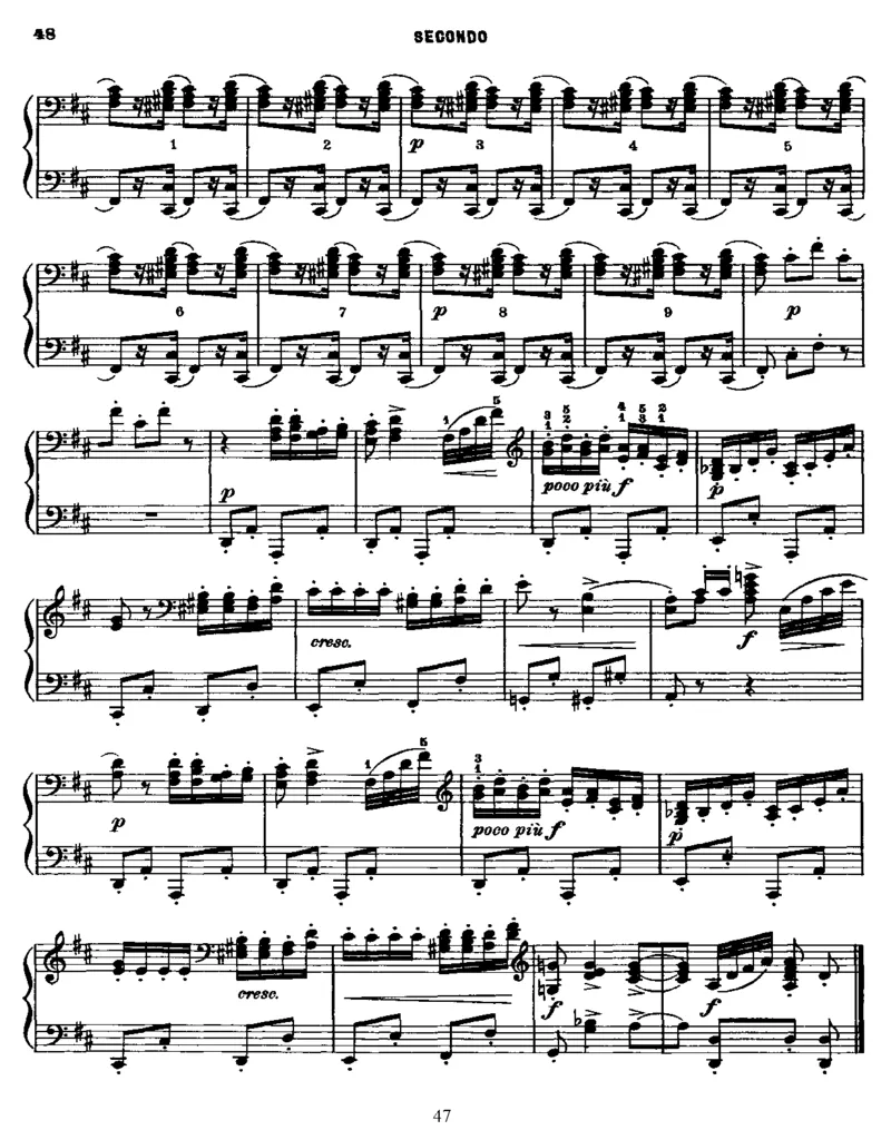 TheNutcrackerSuite,Op71a(4Hands)_一万首著名钢琴曲谱哈农贝多芬合集视频教学电子版高清无水印可打印_1古典钢琴知名音乐家谱_柴科夫斯基钢琴谱全集