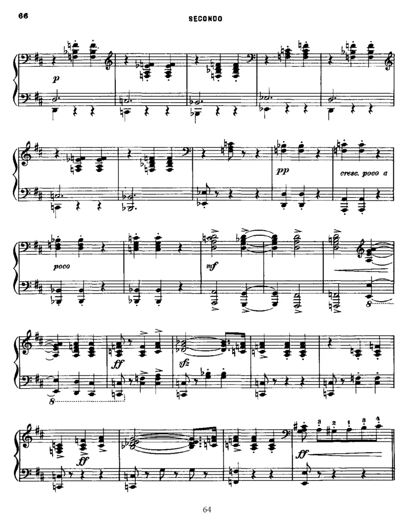 TheNutcrackerSuite,Op71a(4Hands)_一万首著名钢琴曲谱哈农贝多芬合集视频教学电子版高清无水印可打印_1古典钢琴知名音乐家谱_柴科夫斯基钢琴谱全集