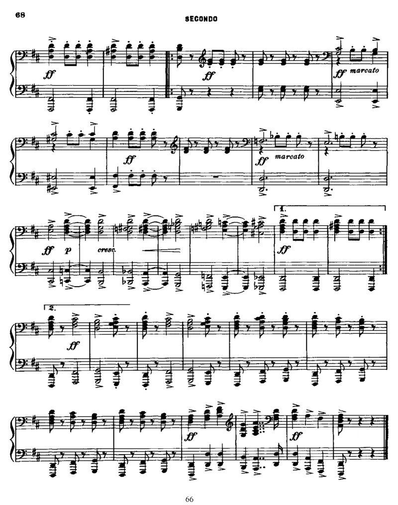 TheNutcrackerSuite,Op71a(4Hands)_一万首著名钢琴曲谱哈农贝多芬合集视频教学电子版高清无水印可打印_1古典钢琴知名音乐家谱_柴科夫斯基钢琴谱全集