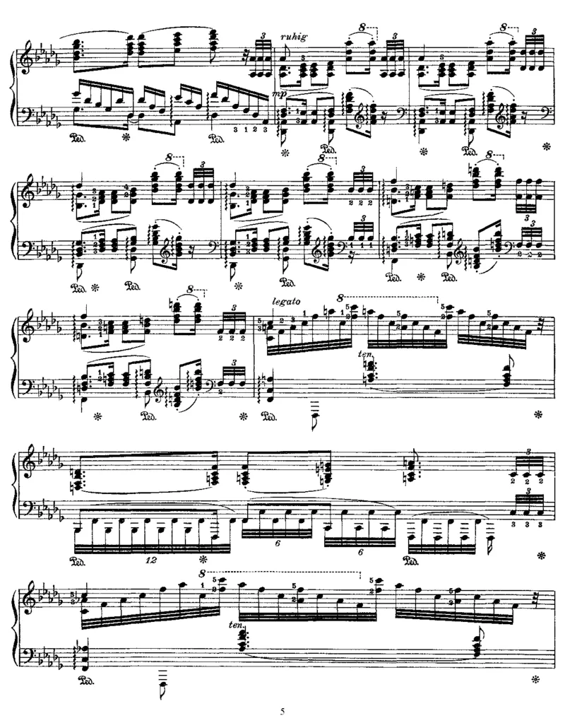 Valhalla(Wagner)_一万首著名钢琴曲谱哈农贝多芬合集视频教学电子版高清无水印可打印_1古典钢琴知名音乐家谱_李斯特钢琴谱全集_改编瓦格纳