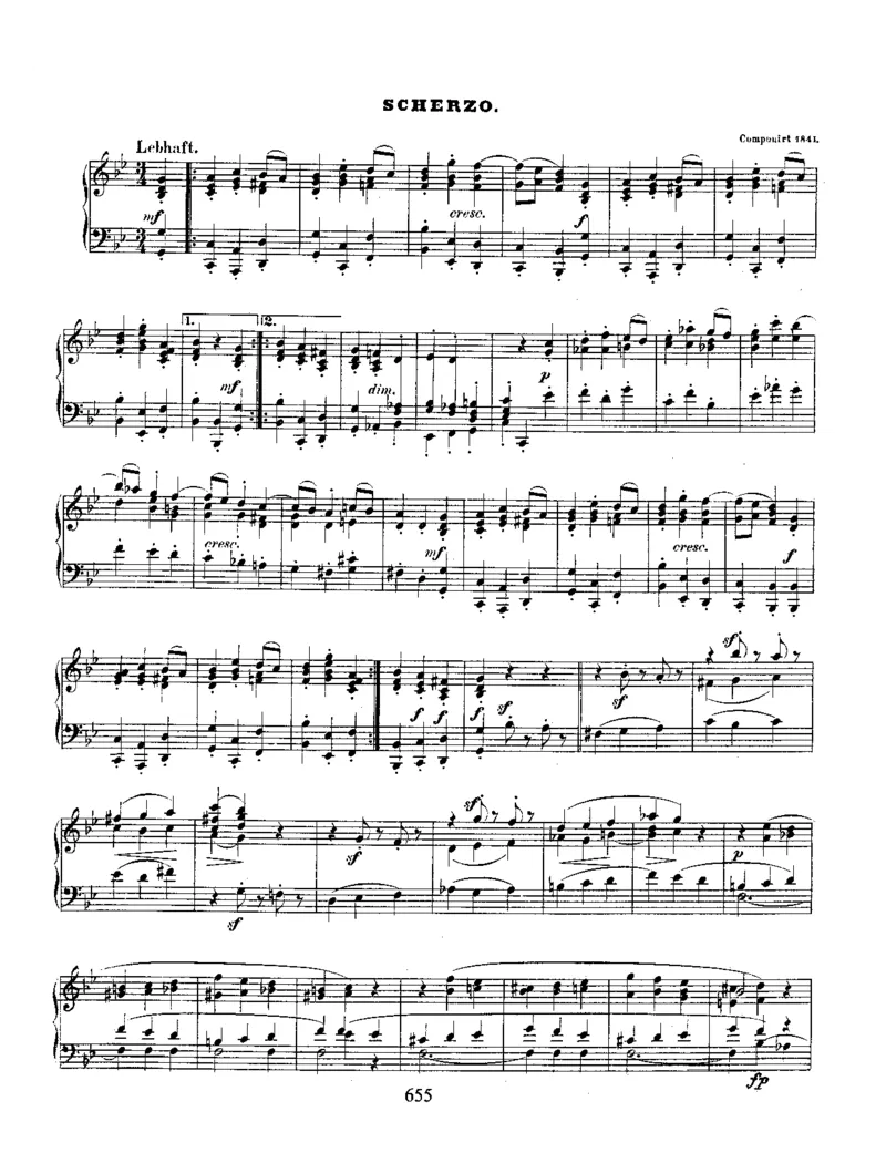 Schumann-BunteBlatter(EarlyMorningPictures),Op.99_一万首著名钢琴曲谱哈农贝多芬合集视频教学电子版高清无水印可打印_1古典钢琴知名音乐家谱_舒曼钢琴谱全集_WORKS