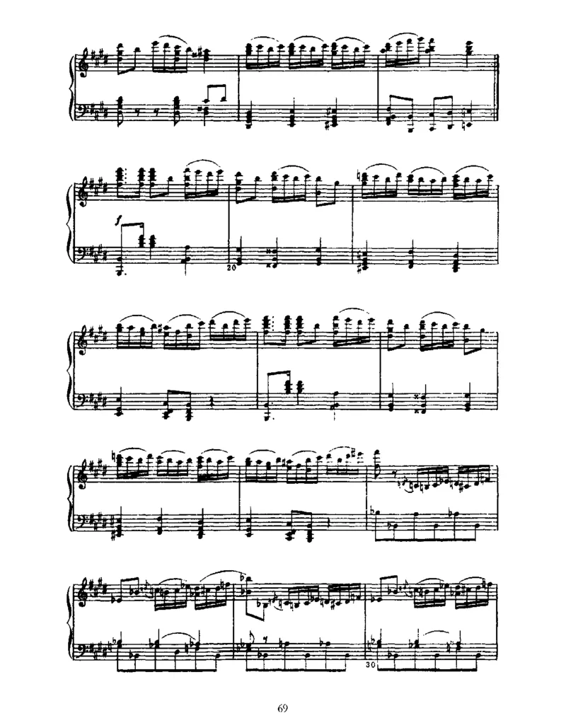 SwanLake,Op20(part1)_一万首著名钢琴曲谱哈农贝多芬合集视频教学电子版高清无水印可打印_1古典钢琴知名音乐家谱_柴科夫斯基钢琴谱全集_芭蕾舞剧钢琴版