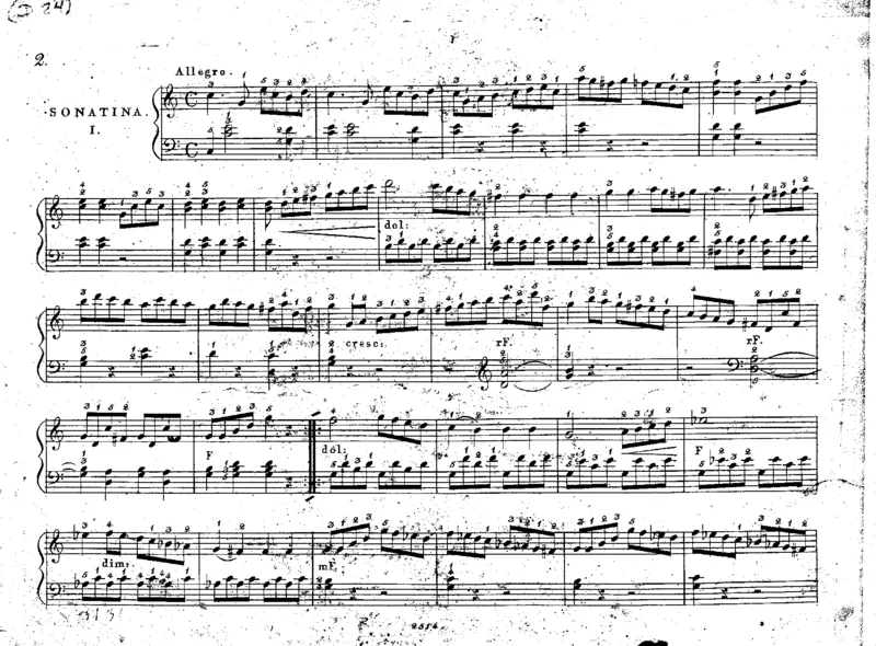 op055_1-6_一万首著名钢琴曲谱哈农贝多芬合集视频教学电子版高清无水印可打印_1古典钢琴知名音乐家谱_库劳钢琴谱全集_.小奏鸣曲