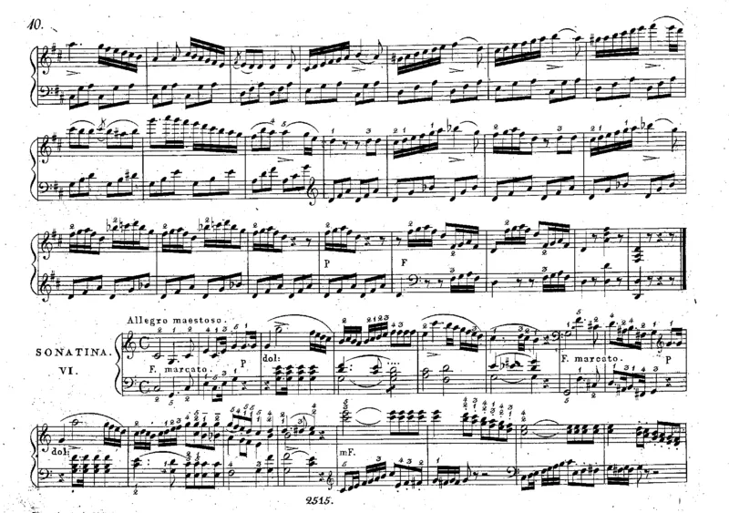 op055_1-6_一万首著名钢琴曲谱哈农贝多芬合集视频教学电子版高清无水印可打印_1古典钢琴知名音乐家谱_库劳钢琴谱全集_.小奏鸣曲