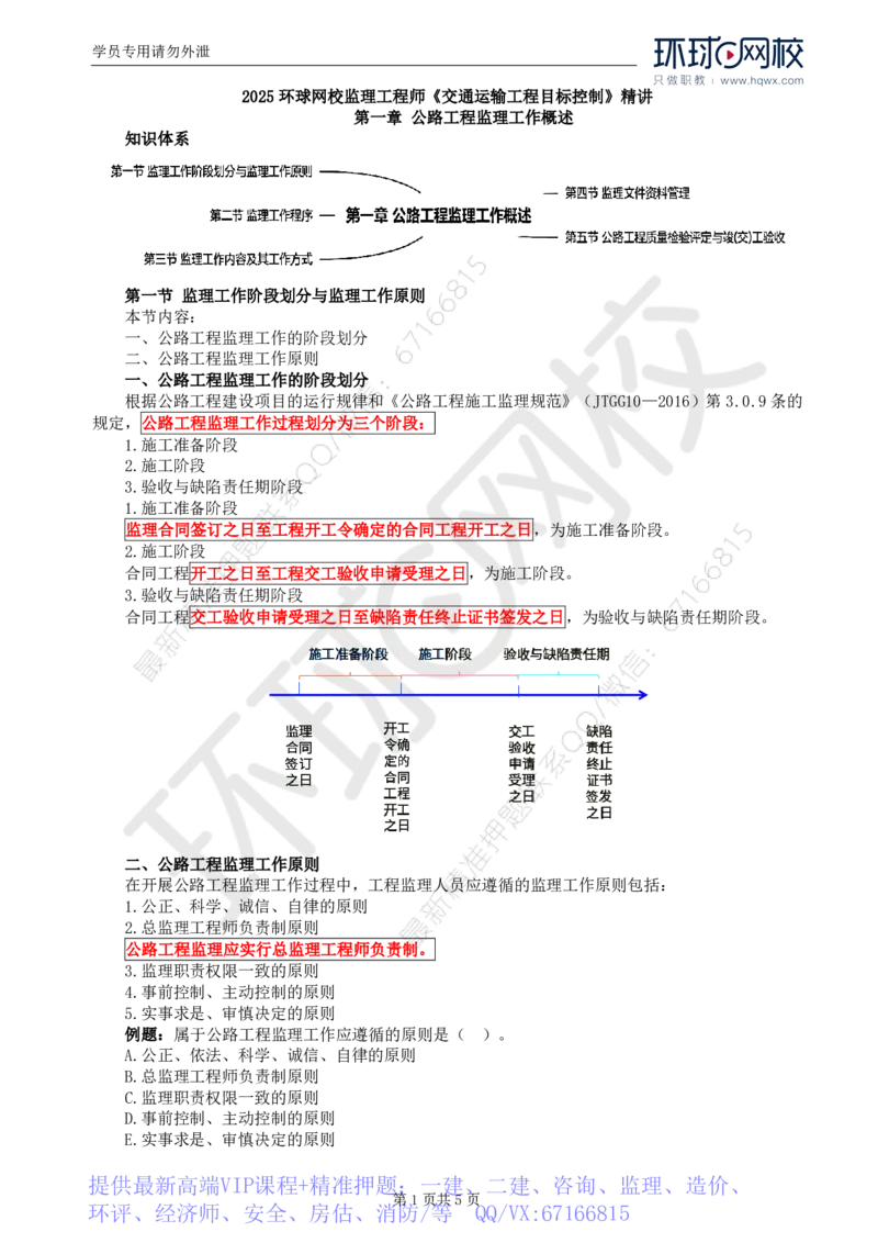 WM_01.专业知识：第一章第一节至第二节监理工作总程序_监理工程师_2025监理工程师_2025年监理工程师-各大机构_2025年监理-交通目标_01.精讲班-朱.娟婷_讲义