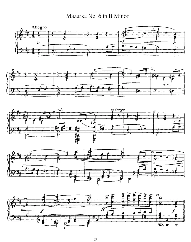 Mazurkas,Op56_一万首著名钢琴曲谱哈农贝多芬合集视频教学电子版高清无水印可打印_1古典钢琴知名音乐家谱_德沃夏克钢琴谱全集