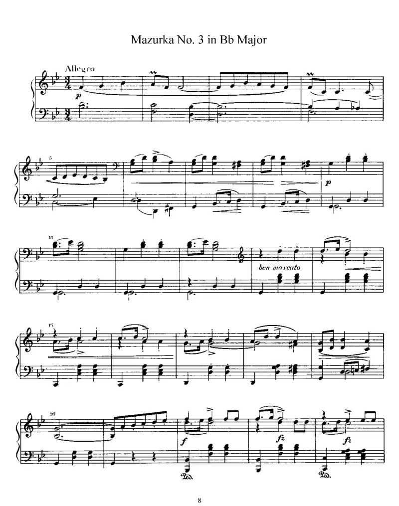 Mazurkas,Op56_一万首著名钢琴曲谱哈农贝多芬合集视频教学电子版高清无水印可打印_1古典钢琴知名音乐家谱_德沃夏克钢琴谱全集