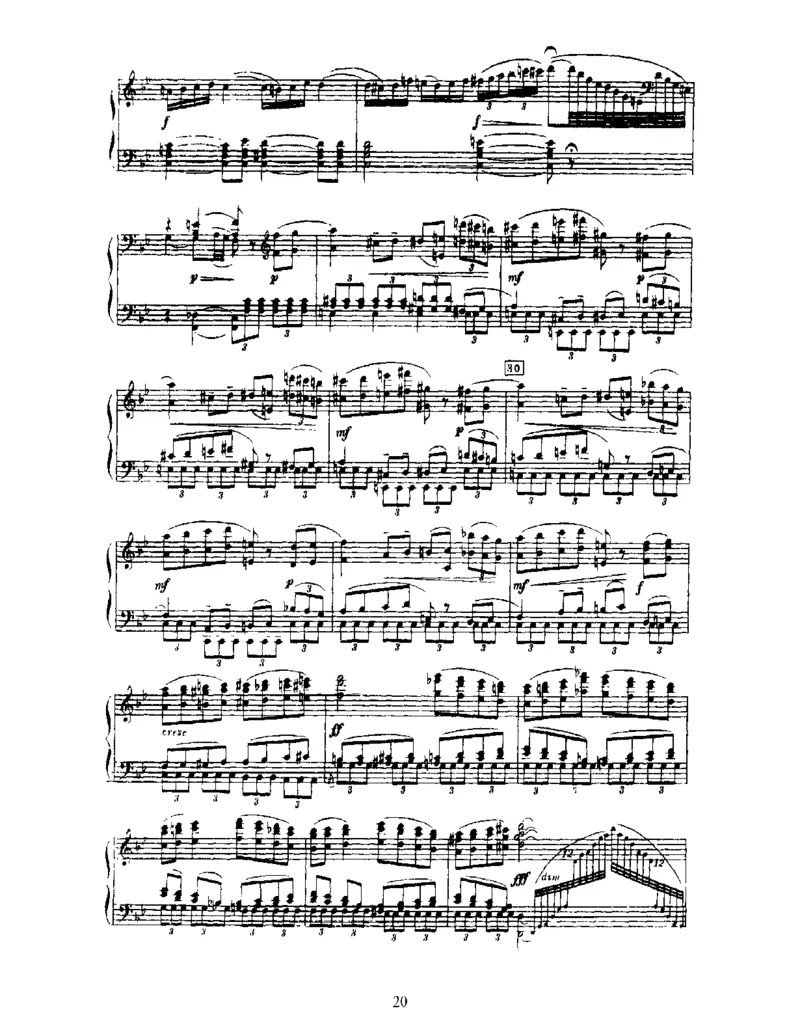 SleepingBeauty,Op66(part1)_一万首著名钢琴曲谱哈农贝多芬合集视频教学电子版高清无水印可打印_1古典钢琴知名音乐家谱_柴科夫斯基钢琴谱全集_芭蕾舞剧钢琴版