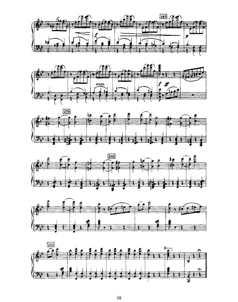 SleepingBeauty,Op66(part1)_一万首著名钢琴曲谱哈农贝多芬合集视频教学电子版高清无水印可打印_1古典钢琴知名音乐家谱_柴科夫斯基钢琴谱全集_芭蕾舞剧钢琴版