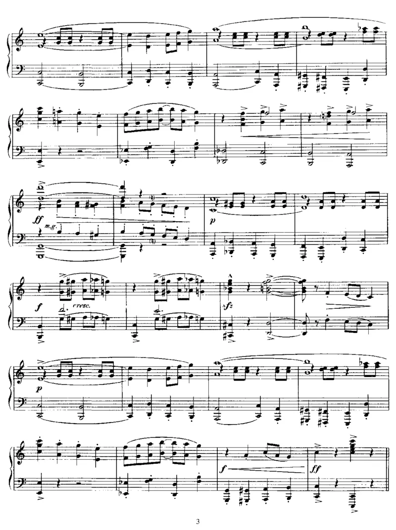 Rag-TimeParade_一万首著名钢琴曲谱哈农贝多芬合集视频教学电子版高清无水印可打印_1古典钢琴知名音乐家谱_萨蒂钢琴谱全集_其他