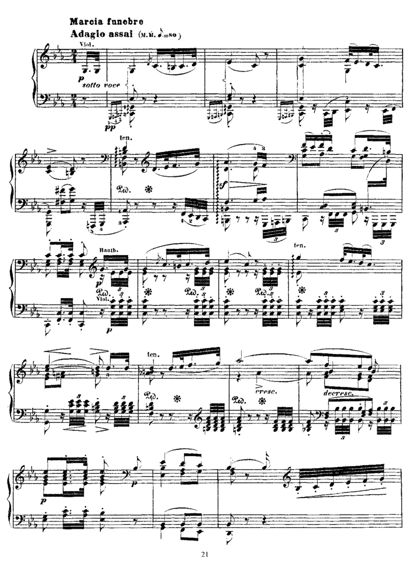 SymphonyNo3inEb(Beethoven)_一万首著名钢琴曲谱哈农贝多芬合集视频教学电子版高清无水印可打印_1古典钢琴知名音乐家谱_李斯特钢琴谱全集_改编贝多芬