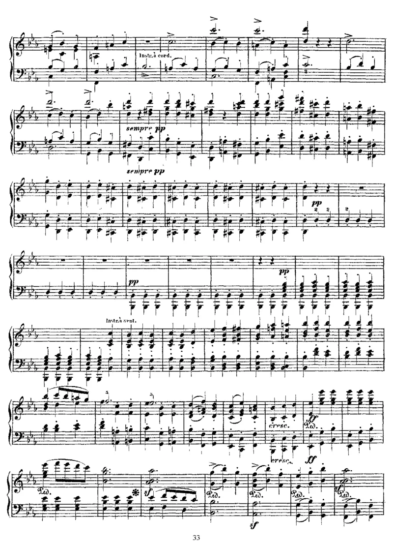 SymphonyNo3inEb(Beethoven)_一万首著名钢琴曲谱哈农贝多芬合集视频教学电子版高清无水印可打印_1古典钢琴知名音乐家谱_李斯特钢琴谱全集_改编贝多芬