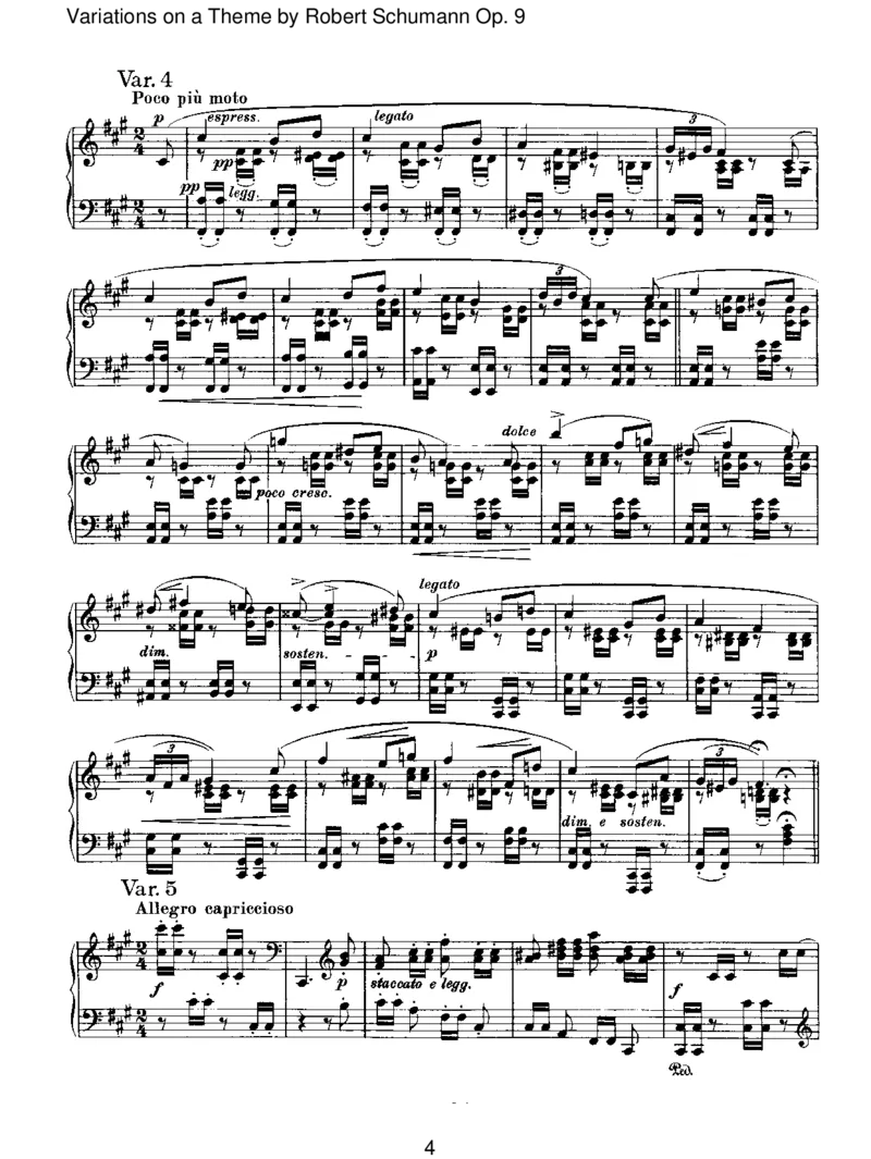 VariationsonaThemebyRobertSchumannOp.9_一万首著名钢琴曲谱哈农贝多芬合集视频教学电子版高清无水印可打印_1古典钢琴知名音乐家谱_勃拉姆斯钢琴谱全集_II.Variations