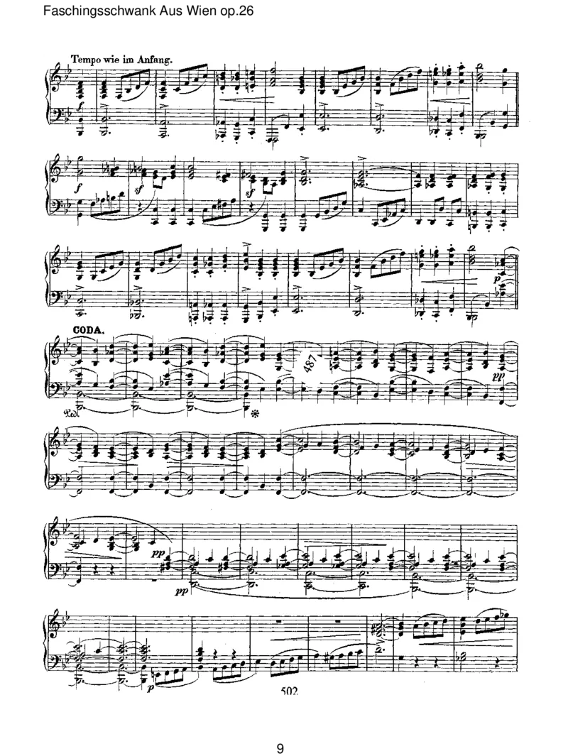 FaschingsschwankAusWienop.26_一万首著名钢琴曲谱哈农贝多芬合集视频教学电子版高清无水印可打印_1古典钢琴知名音乐家谱_舒曼钢琴谱全集_RobertSchumann罗伯特&middot;舒曼(1810-1856)