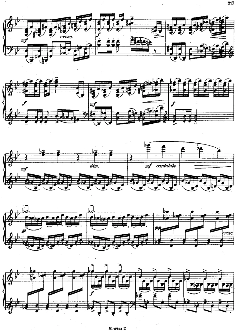 Rachmaninoff-OrientalSketch_一万首著名钢琴曲谱哈农贝多芬合集视频教学电子版高清无水印可打印_1古典钢琴知名音乐家谱_拉赫玛尼诺夫钢琴谱全集