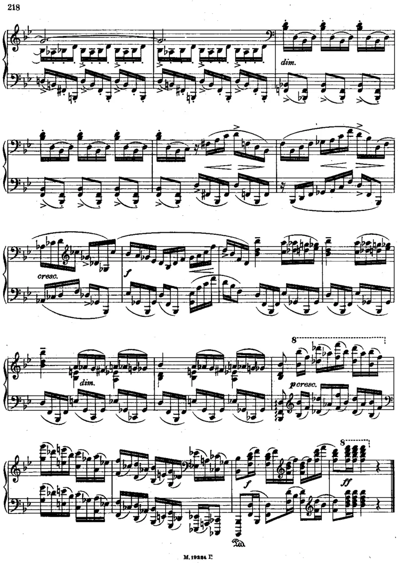 Rachmaninoff-OrientalSketch_一万首著名钢琴曲谱哈农贝多芬合集视频教学电子版高清无水印可打印_1古典钢琴知名音乐家谱_拉赫玛尼诺夫钢琴谱全集