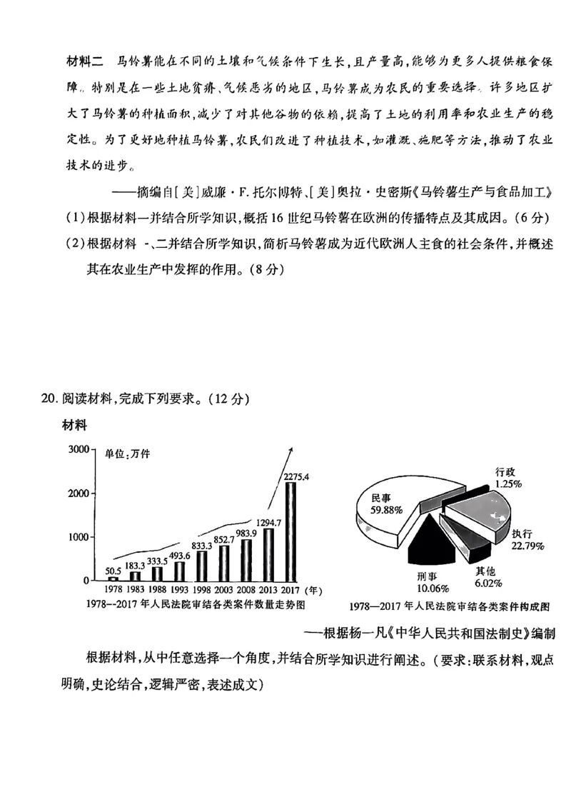 江西省稳派上进联考2025届高三11月阶段检测考试历史+答案_2024-2025高三（6-6月题库）_2024年11月试卷_1124江西省稳派上进联考2025届高三11月阶段检测考试（全科）