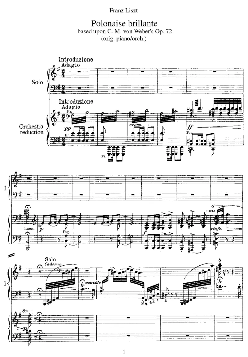 Polonaisebrillante(Weber)(2Piano)_一万首著名钢琴曲谱哈农贝多芬合集视频教学电子版高清无水印可打印_1古典钢琴知名音乐家谱_李斯特钢琴谱全集_钢琴与乐队作品