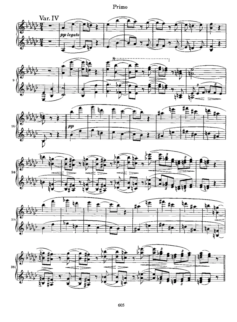 VariationsonaThemebySchumann,Op23(4Hands)_一万首著名钢琴曲谱哈农贝多芬合集视频教学电子版高清无水印可打印_1古典钢琴知名音乐家谱_勃拉姆斯钢琴谱全集_四手联弹