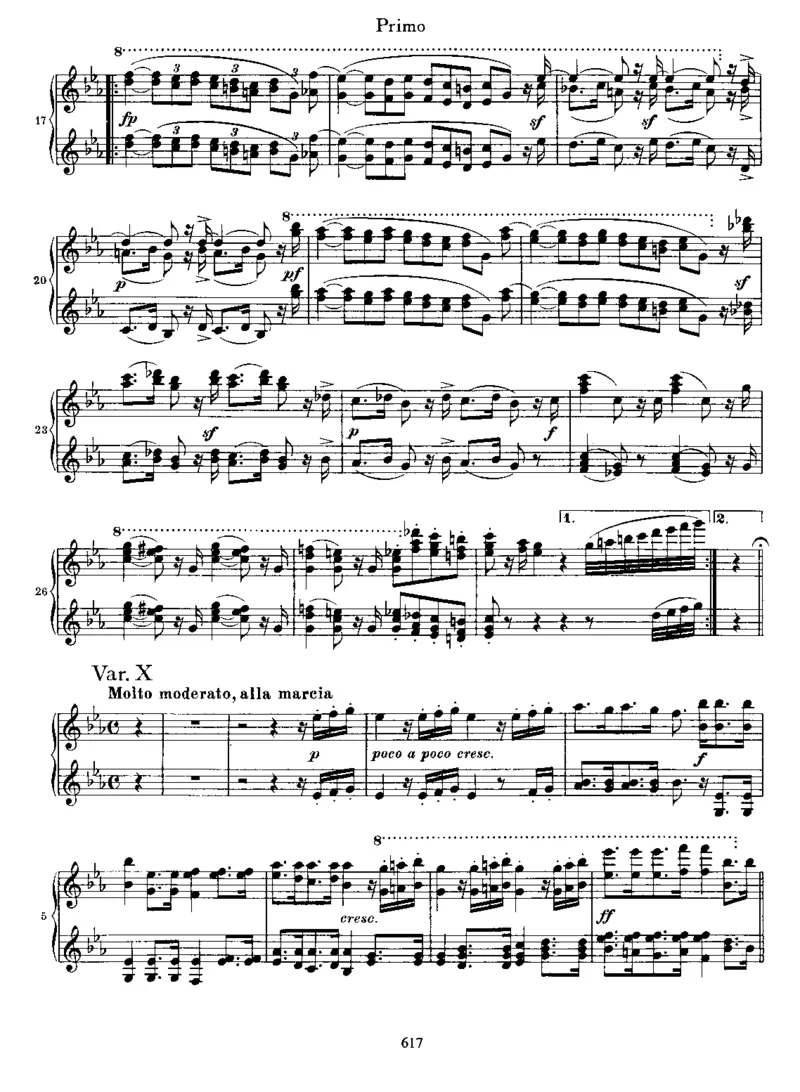 VariationsonaThemebySchumann,Op23(4Hands)_一万首著名钢琴曲谱哈农贝多芬合集视频教学电子版高清无水印可打印_1古典钢琴知名音乐家谱_勃拉姆斯钢琴谱全集_四手联弹