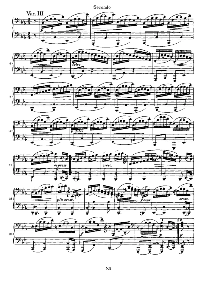 VariationsonaThemebySchumann,Op23(4Hands)_一万首著名钢琴曲谱哈农贝多芬合集视频教学电子版高清无水印可打印_1古典钢琴知名音乐家谱_勃拉姆斯钢琴谱全集_四手联弹