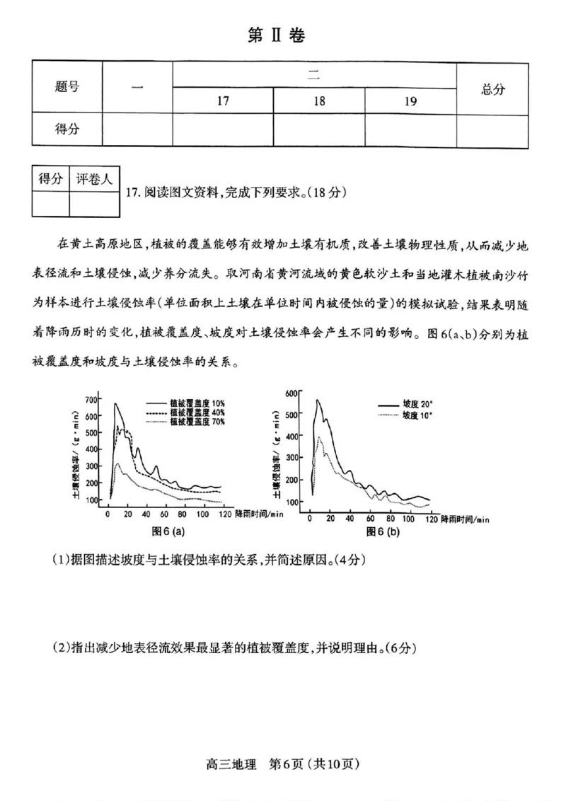 地理_2024-2025高三（6-6月题库）_2024年11月试卷_1114山西省太原市2024-2025学年高三第一学期期中测评（全科）_山西省太原市2024-2025学年高三年级第一学期期中测评地理