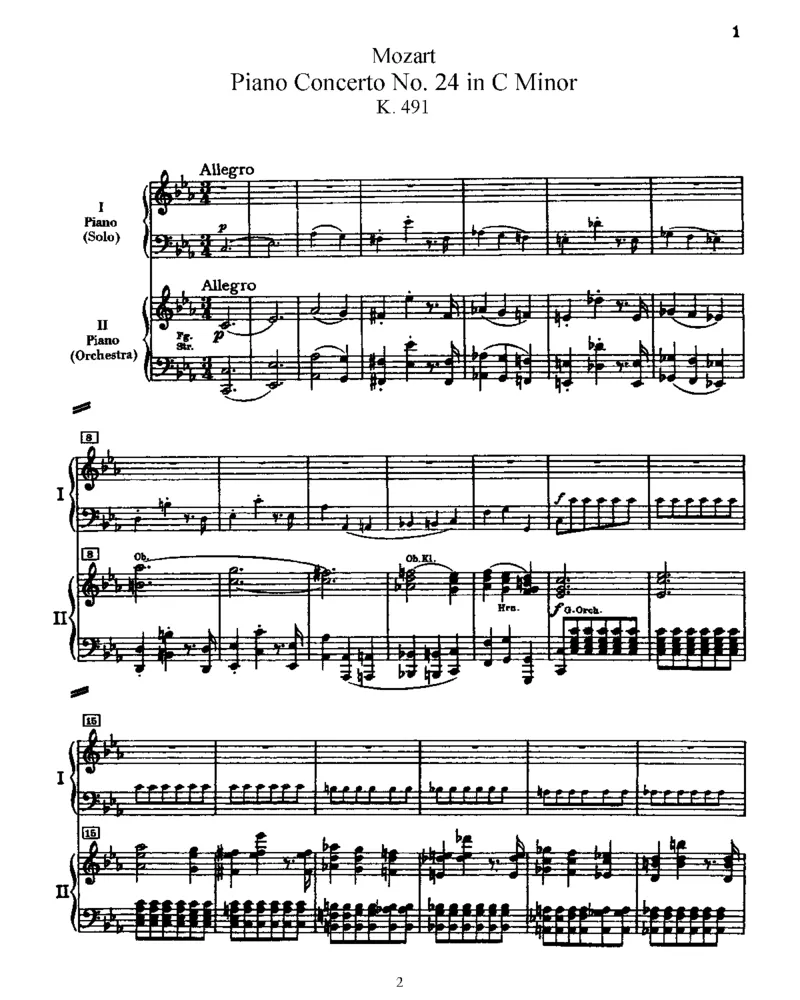 PianoConcertoNo24inc,K491(2Piano)_一万首著名钢琴曲谱哈农贝多芬合集视频教学电子版高清无水印可打印_1古典钢琴知名音乐家谱_莫扎特钢琴谱全集_0312095926_钢琴与乐队作品