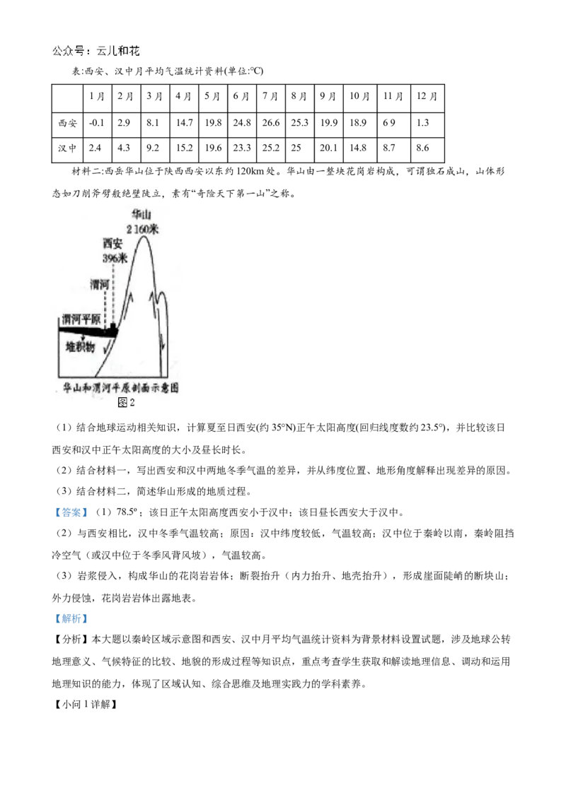 江苏省扬州市高邮市2024-2025学年高二上学期11月期中地理试题Word版含解析_2024-2025高二（7-7月题库）_2024年12月试卷_1226江苏省扬州市高邮市2024-2025学年高二上学期11月期中考试