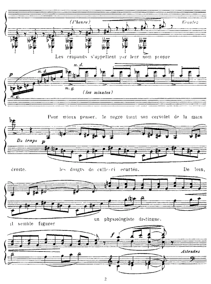 HeuresSeculairesetInstantanees_一万首著名钢琴曲谱哈农贝多芬合集视频教学电子版高清无水印可打印_1古典钢琴知名音乐家谱_萨蒂钢琴谱全集_其他