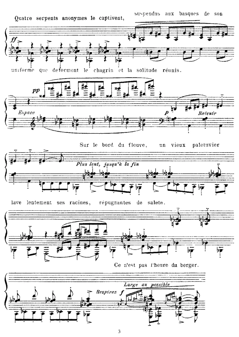 HeuresSeculairesetInstantanees_一万首著名钢琴曲谱哈农贝多芬合集视频教学电子版高清无水印可打印_1古典钢琴知名音乐家谱_萨蒂钢琴谱全集_其他