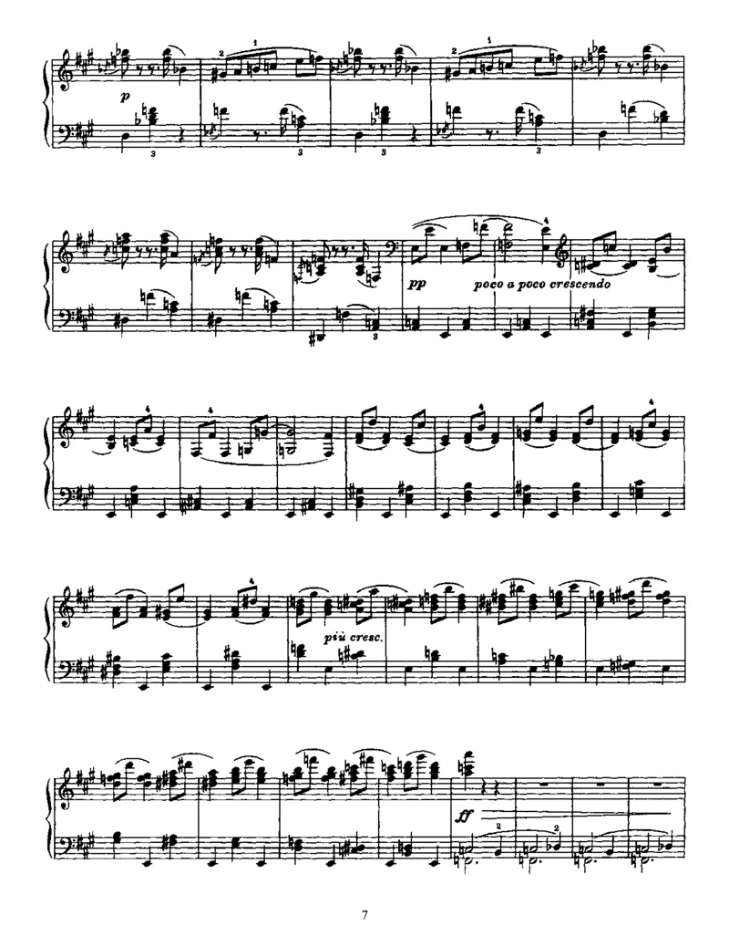Valse-scherzo,Op7_一万首著名钢琴曲谱哈农贝多芬合集视频教学电子版高清无水印可打印_1古典钢琴知名音乐家谱_柴科夫斯基钢琴谱全集_其他