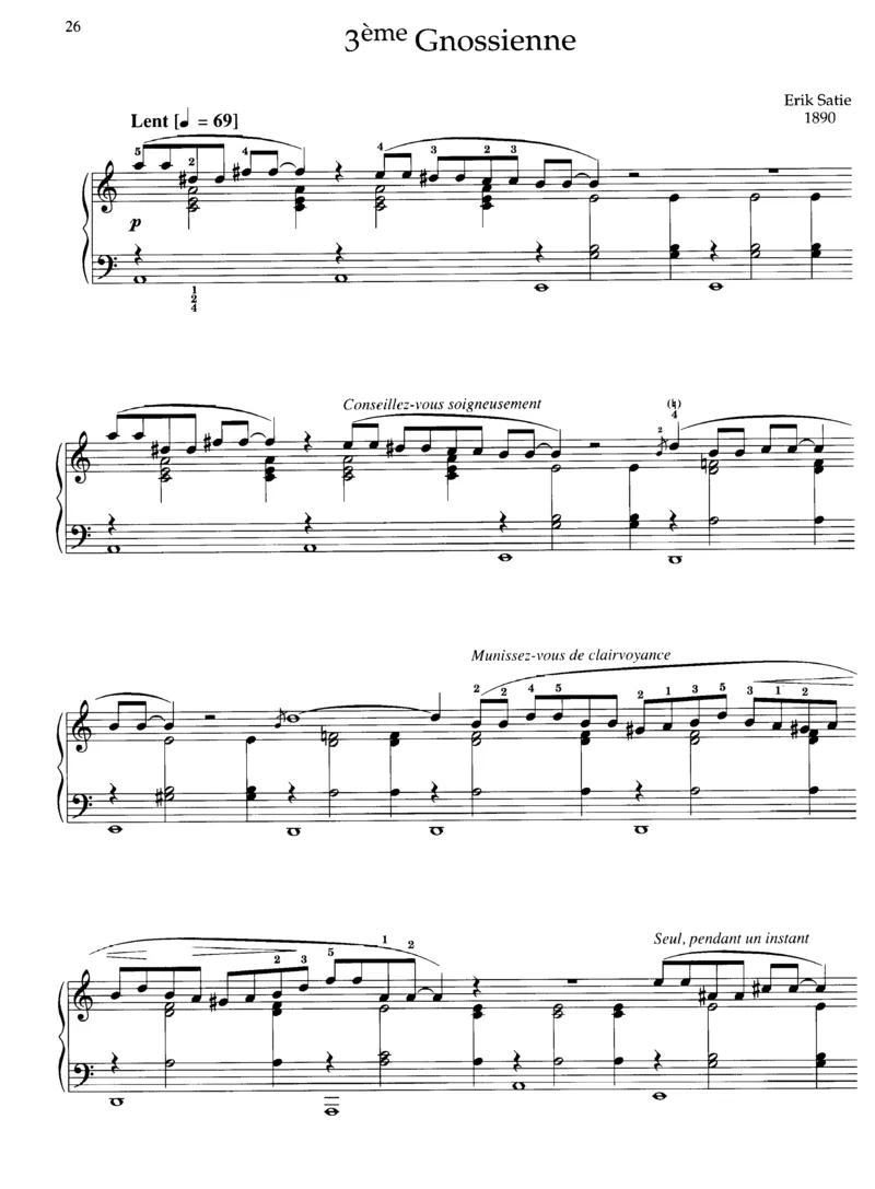 EricSatie-SixGnossiennes_一万首著名钢琴曲谱哈农贝多芬合集视频教学电子版高清无水印可打印_1古典钢琴知名音乐家谱_萨蒂钢琴谱全集