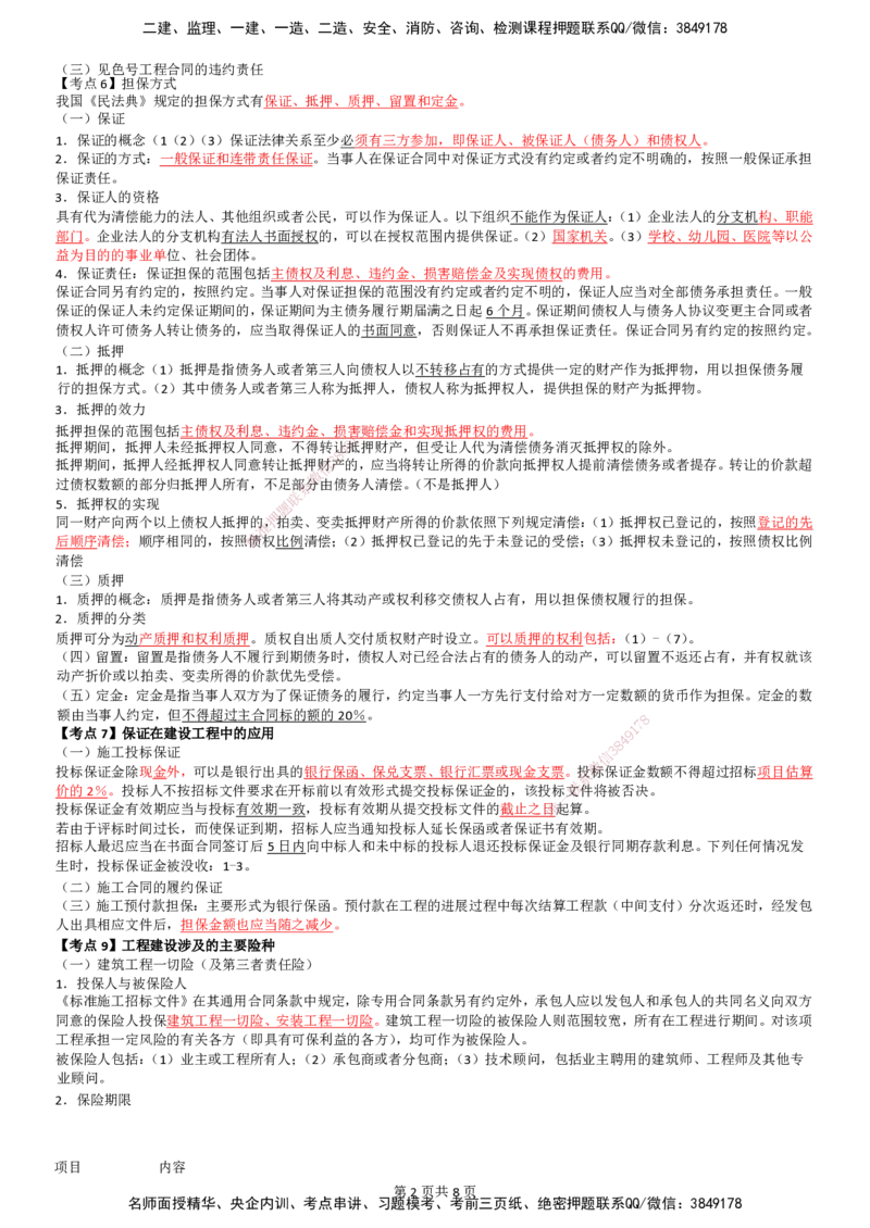 LB-监理合同-考前通_监理工程师_2025监理工程师_2025年监理工程师SVIP_2025年监理合同管理SVIP_05-考前密训✿央企特训✿机构普押_30-合同《考前通》LB