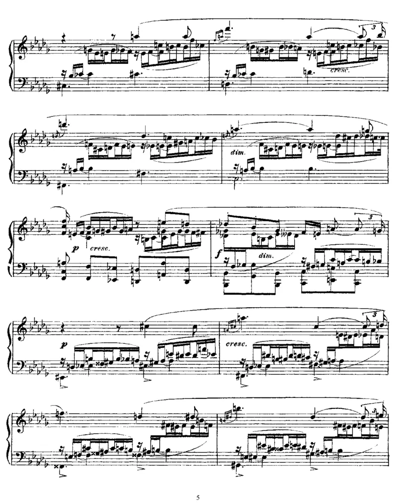 Poeme,Op41_一万首著名钢琴曲谱哈农贝多芬合集视频教学电子版高清无水印可打印_1古典钢琴知名音乐家谱_斯克里亚宾钢琴谱全集_Poemes